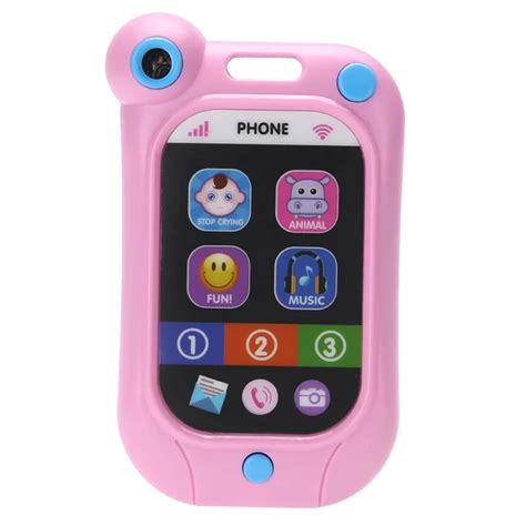 Baby Kids Cell Phone Toy Learning Study Musical Sound Children