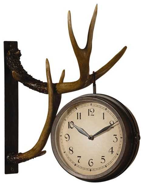Deer Park Clock Rustic Wall Clocks By Fratantoni