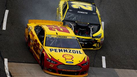 While the old point system is gone for. Matt Kenseth vs Joey Logano Wreck At Martinsville Speedway ...