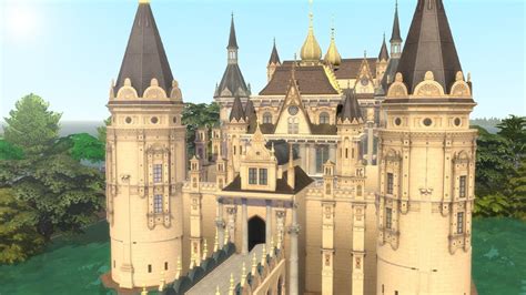 Medieval Castle Sims 4 Speed Build Youtube