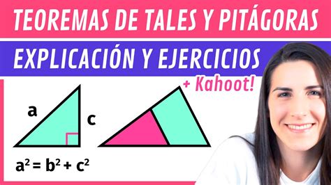 Teoremas De Tales Y Pit Goras Explicaci N Y Ejercicios Youtube