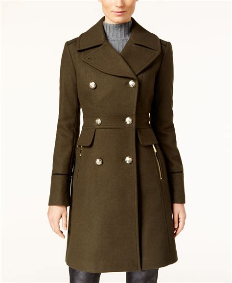 Vince Camuto Double Breasted Military Coat Military Coat Coats For