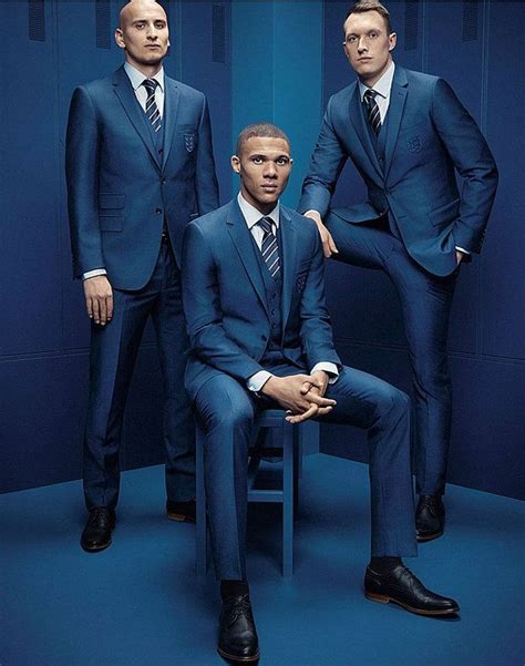 England Unveil New Euro 2016 Suit Does It Reveal Who Roy Hodgson Will Name In His Squad