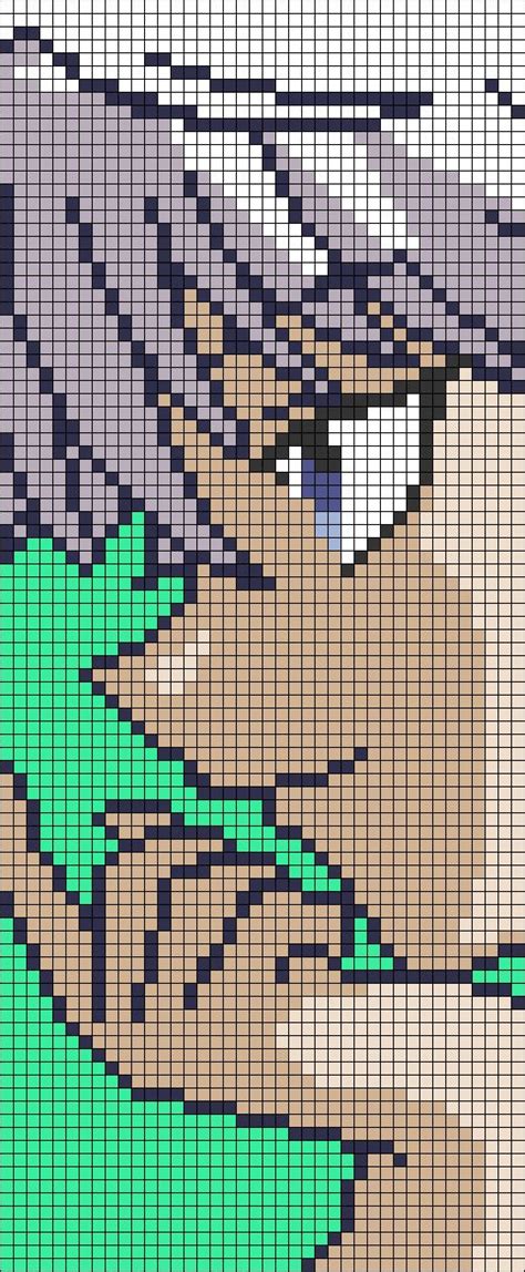 Alpha Pattern 68665 Braceletbook In 2021 Anime Pixel Art Pixel