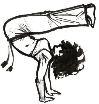 Capoeira Martial Arts Drawing
