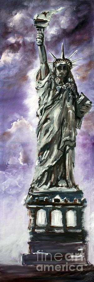 Statue Of Liberty Part 3 Painting By Ginette Callaway Fine Art America