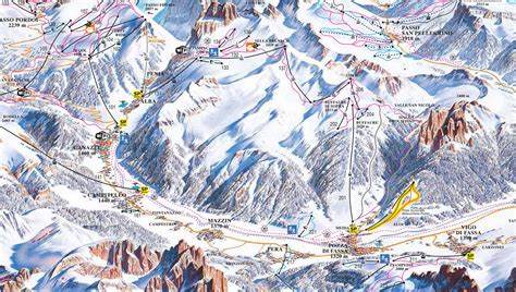 Vorstellung des familypark & funslope canazei im val di fassa. Pistenplan Fassatal (Val di Fassa) (Italien)