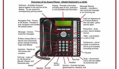 avaya 1140e phone manual