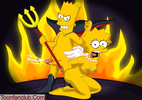 Rule 34 Bart Simpson Breasts Color Cum Female Fire Human Kneeling