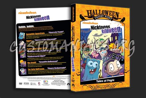 Nicktoons Halloween Dvd Cover Dvd Covers And Labels By Customaniacs Id