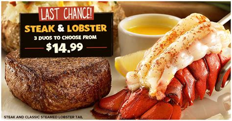 To find out the secret to making their holiday steak and lobster meal, watch the video link attached. Steak and Lobster is Back! - Outback Steakhouse