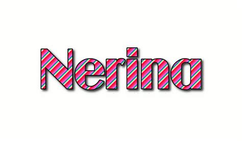 Nerina Logo Free Name Design Tool From Flaming Text