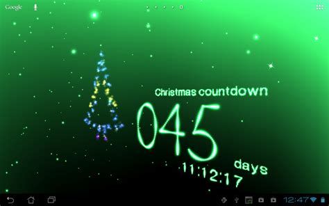 Christmas Countdown Screensaver