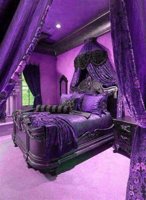 Pin By Delia Holsombach On Bedroom Decor Ideas Purple Furniture