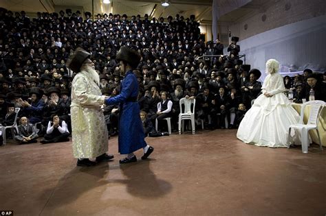 Ultra Orthodox Jewish Wedding In Israel Sees Thousands Of Guests Gather