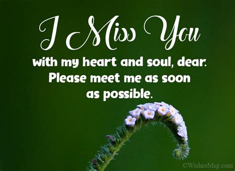 Miss You Messages And Quotes WishesMsg