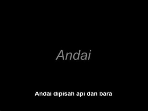 Dan bila orang mendarat dari pelayanan entah dari jauh entahlah dekat, ia akan berhenti di suatu tempat beberapa puluh langkah dari dermaga. Lirik Lagu Inka Christie - Cinta Kita (feat. Amy Search ...