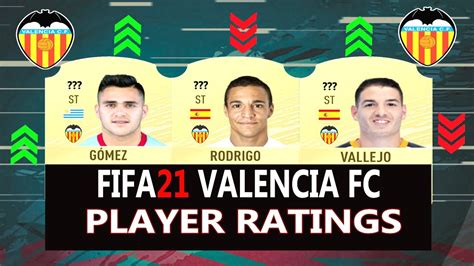 Full squad information for valencia, including formation summary and lineups from recent games, player profiles previous lineup from valencia vs atletico madrid on saturday 28th november 2020. FIFA 21 | VALENCIA FC PLAYER RATINGS, PREDICTIONS 😱🔥| FT ...