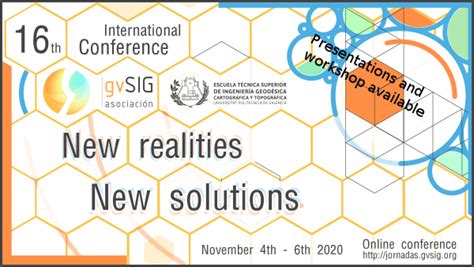 16th International Gvsig Conference Recording Of Presentations And