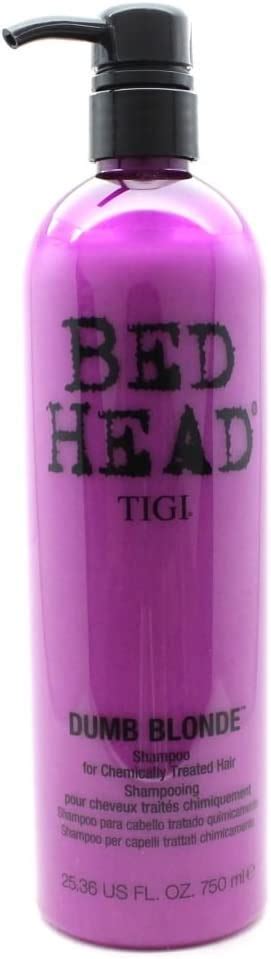 Tigi Bed Head Colour Combat Dumb Blonde Shampoo 750ml Amazon Co Uk