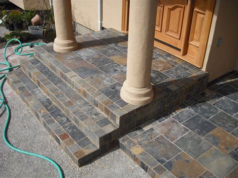 Tile Steps Brick Steps Concrete Steps Porch Repair Outside Steps