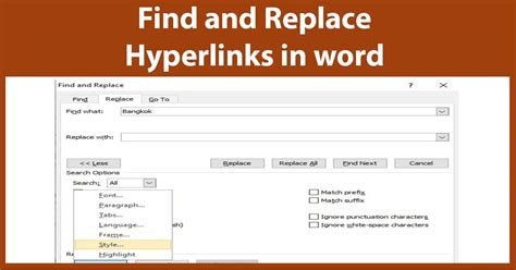 How To Find Hyperlinks In Word Upaae