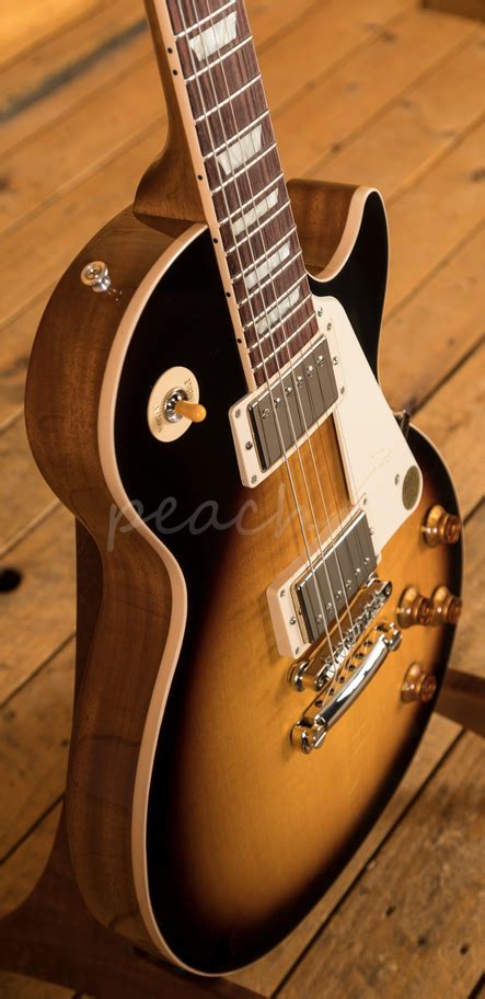 Gibson 2019 Les Paul Standard 50s Tobacco Burst Peach Guitars
