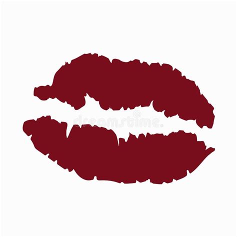 Lips Lipstick Mark Stock Vector Illustration Of Girl 15271170