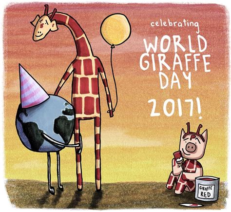 June 21 2017 Happy World Giraffe Day Motivating Giraffe