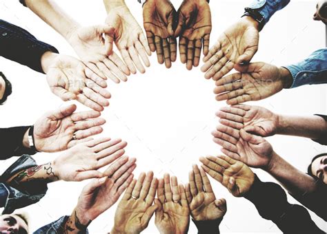 Diverse People Hands Together Partnership Stock Photo By Rawpixel