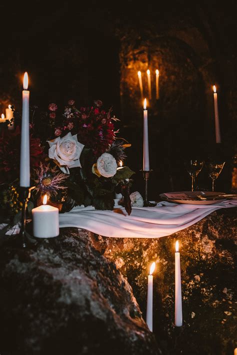Ethereal Candlelit Wedding Ideas Whimsical Wonderland Weddings