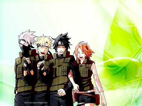 Naruto Hokage Team Kakashi Naruto Shippuden Team 7