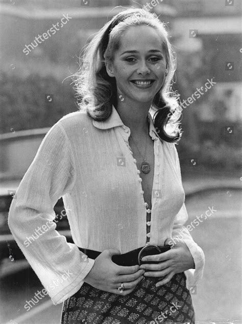 Actress Hilary Dwyer Hadleigh Fame Editorial Stock Photo Stock Image