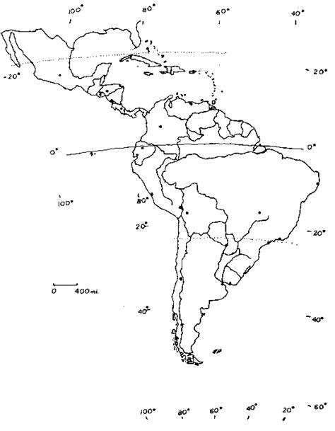 Latin america map blank blueappleinc com. Latin America Blank Map F