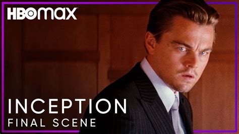 Leonardo Dicaprio In The Inception Ending Scene Hbo Max Youtube