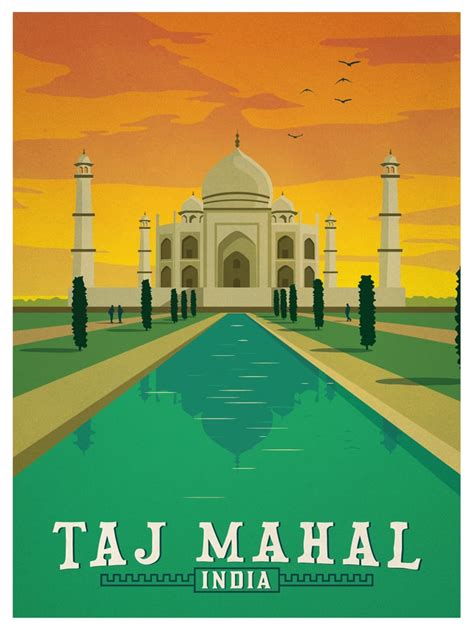 Ideastorm Studio Store — Vintage Taj Mahal Print