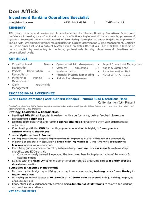 Building an attractive cv helps in increasing your chances of getting the job. Functional skill based resume example