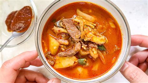 Gochujang Jjigae Use Up Your Tub Of Gochujang Recipe Asian