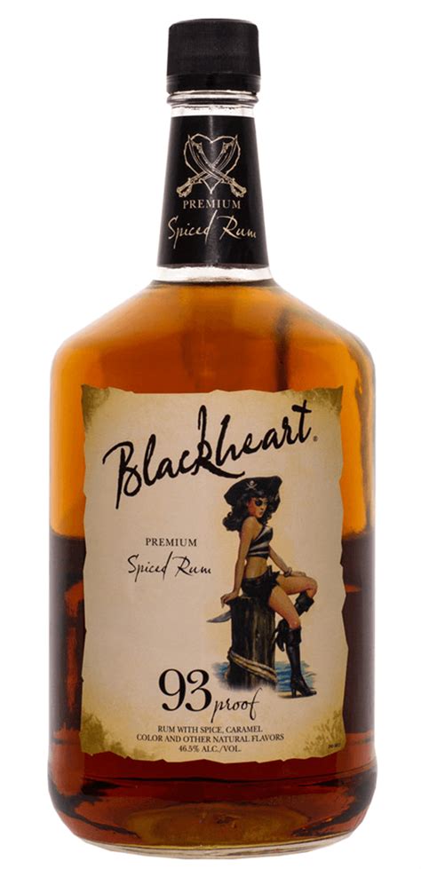 Pouring it over some ice and mixing with coca cola, it smelled like. Blackheart Spiced Rum - 1.75L - Bremers Wine and Liquor