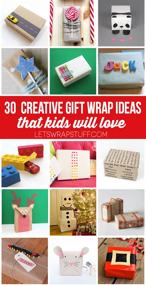 30 Creative T Wrap Ideas For Kids Lets Wrap Stuff