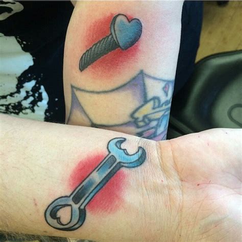 Get it on your wrist, forearm or your ankle and rock the look! Love tattoos for Men - Ideas and Designs for guys