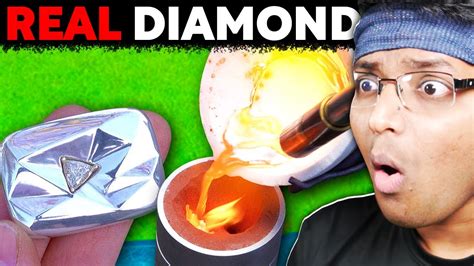 Making Real Diamond Play Button Youtube