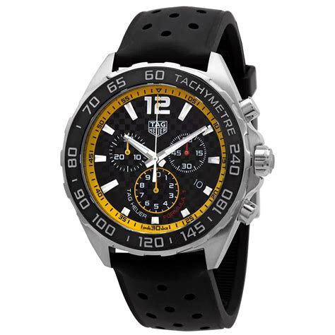 Best Tag Heuer Formula 1 Watch - Tag Heuer Formula 1 Chronograph Quartz Black Dial Men's Watch CAZ101AC