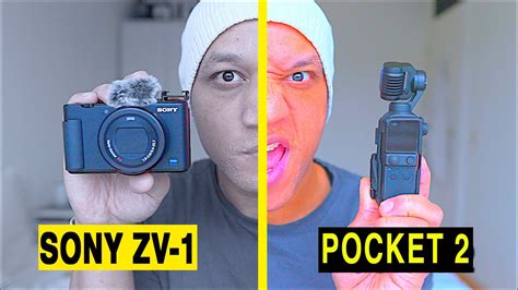 which is a better vlogging camera in 2022 sony zv1 vs dji pocket 2 ultimate vlog review youtube