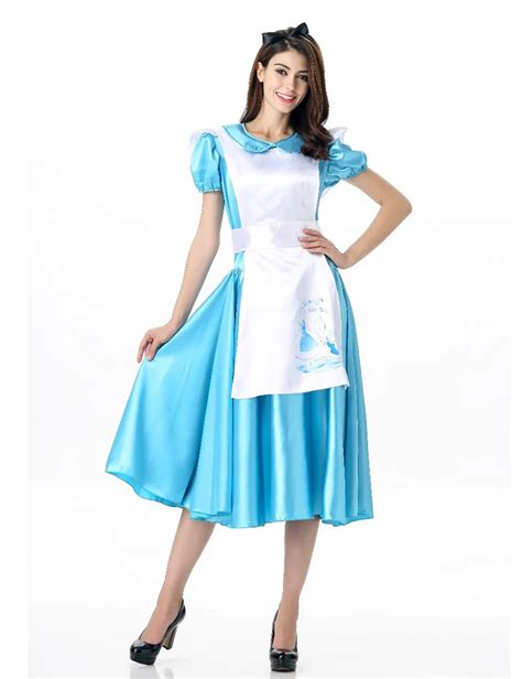 Discount Moonight Maid Costumes Womens Adult Alice In Wonderland