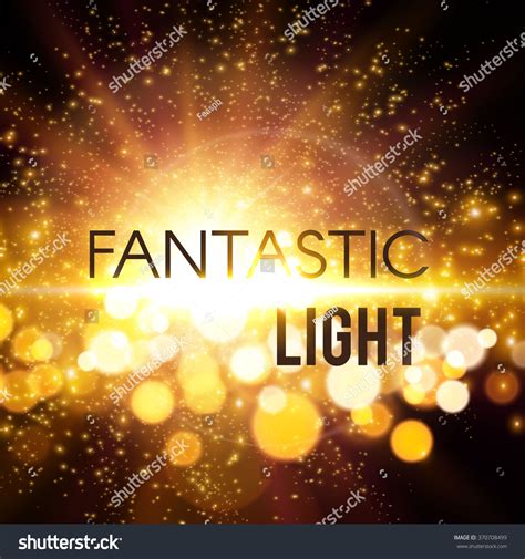 Fantastic Light Shining Explosion Background Light Stock Vector
