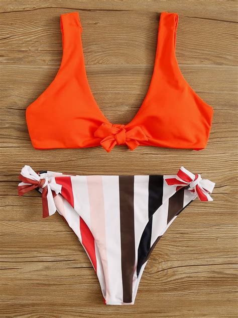 Pin On Mbf Orange Bikinis