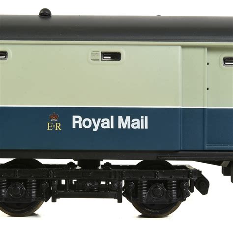 Bachmann Europe Plc Br Mk1 Pot Post Office Stowage Van Br Blue And Grey