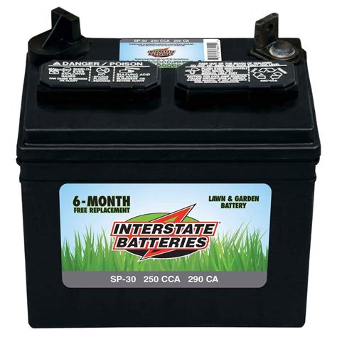 Interstate Battery 250 Cca Tractor Mower Battery Sp 30 The Home Depot