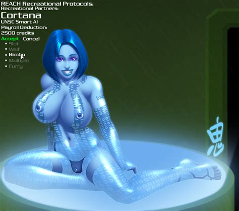 Cortana 4 By Oni Hentai Foundry